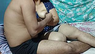 Real Indian Desi Bhabi Moans in Passionate Homemade Cuckold Fuck