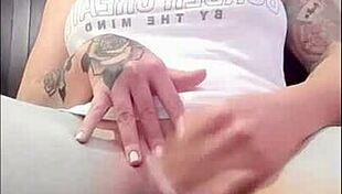 Redhead Fingers Swollen Clit Till Orgasm Watching Porn Full Vid