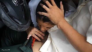 japanese pinay stepsis begs public car fuck – deepthroat my cock outdoors