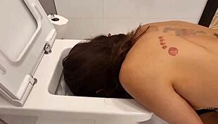 Jureka Del Mar's Toilet Whore Ass Destroyed Hardcore Fisting Gaping Milk Spew