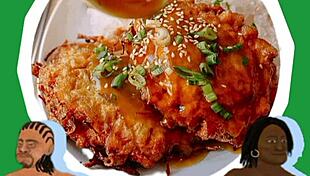 Nico Moron Fights in False Hood with Chinese Food Wrestling Action