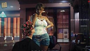 A Wife And Stepmother Play Naughty Game Together