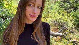 Pov Petite Nadia Noja Hiking Blowjob Deepthroat