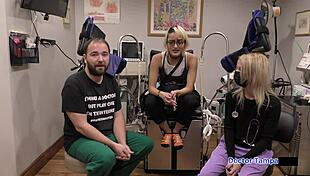 dr tampa checks channy crossfire's yearly physical closely