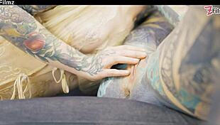 Shy Goth Punk Tries Anal Fingering First Time with Toys