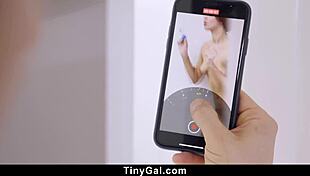 got caught tiny teen now sucks monster cock outta trouble