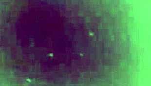 bitch spreads lips showing off her huge hairy pussy up close