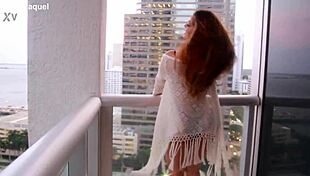 Miss Raquel shakes big booty in latina dance