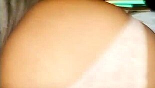 watch my married neighbor milf's big ass take rough creampie doggystyle rides