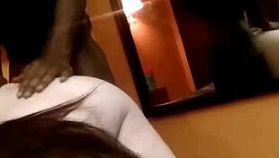 thick white girl rides and pounds her husband's cock hard