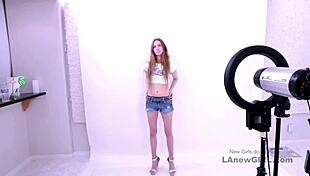 Blonde model, want this audition cock deep??