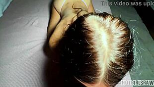 Amateur Couple Teases Each Other in Playful Bedroom Moments