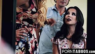 whoa! busty milf katie morgan bent over doggystyle then facial creampie explosion 😍🔥