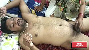 Armpit spit kissing leads to close-up condom fuck with dirty talk