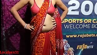 bengali bhabhi bends over for hardcore doggy chudai on ranch with hairy pussy creampie