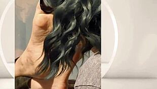 Lick those tempting feet now!