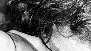 Rhonda deepthroats nuts closeup rimming till cum swallow