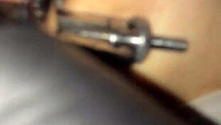 shemale speculum stretches my ass wide open