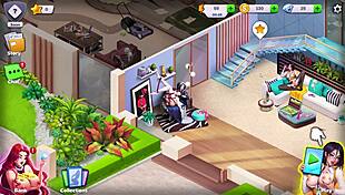 Horny Maid Big Tits Servant Cleans In Goth Villa Gameplay