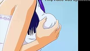 hey these two cute lesbians moan loud while licking in bed together