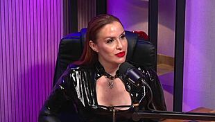 Redhead MILF rules as QUEEN DOMME in BDSM lesbian tease