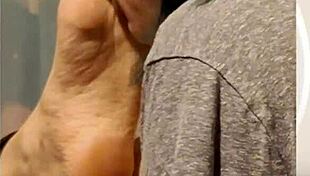 Lick those tempting feet now!