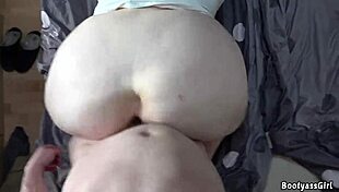 Homemade chubby amateur girl big ass sex cum finish