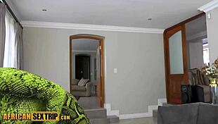 big titted kenyan teen gets horny after sweaty dance