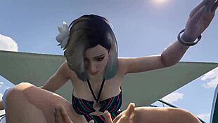 gta 5 cutie bikini babe bent over fucked hard on luxury yacht