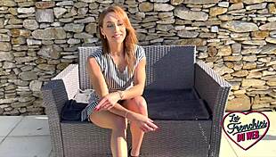 Naughty French Brunette Jade Fucks Like a Wild Slut