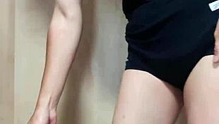 bloomers on while i train that tight anal hole