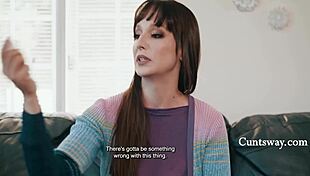 lexi accidentally makes stepdaughter sky wonderland squirt multiple times fingering her wet cunt