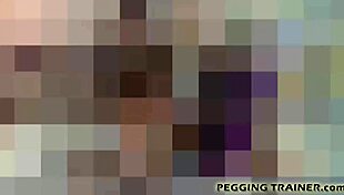 Hey, I'm pegging your ass so hard with my big dildo tonight