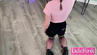 Submissive Beauty Endures Intense Oral Tease