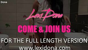 lexidona gets playful with pee pee in her czech solo vibe