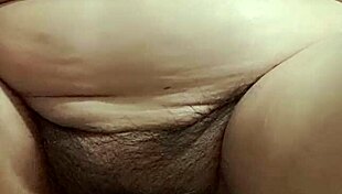 Latina wife savors her hairy pussy pleasures