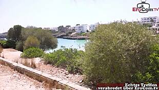 Heiße Deutsche Milf Gets Fucked Outdoors Riding Hard