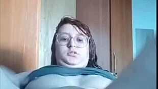 oh god curvy girlfriend flashes fat tits and rams dildo in ass on video call... so kinky!!