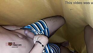 stepsis sneaks into bed for hot hidden fuck under sheets