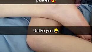 real gf richelle rose cheats turns cumslut pet on snapchat daddy pov creampie