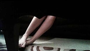 friends' candid toes lead to hot cum explosion comp