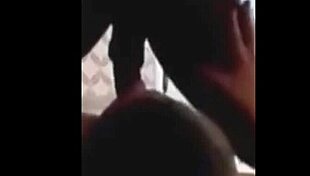 Cuckold husband hides camera catching wife swallow young lover's big black cock rough in bedroom