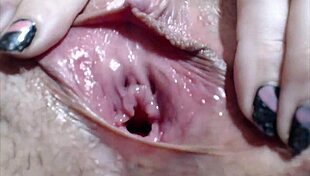 Watch clit throb during extreme close-up pussy insertions. Orgasm fetish builds with every deep object push.