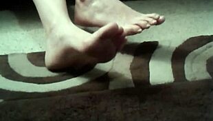 friends' candid toes lead to hot cum explosion comp