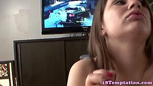 i cant resist this real teen's pov suck ending in hot facial cumshot