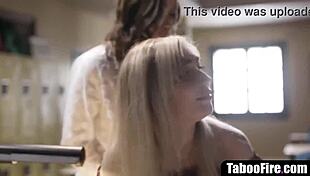 My milf teacher convinced stepmom and stepdaughter for hot threesome