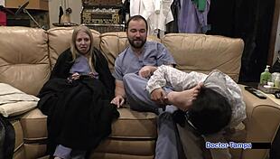 dr tampa turns latina nurse jasmine rose into humiliated corporate slave patient backstage