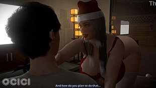 Xmas 2025 VAM Intro Curvy Milf Monster Cock Oral 3D