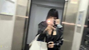 Young Colombian Luna Vitaler Fucks Duvan Saray in Public Car