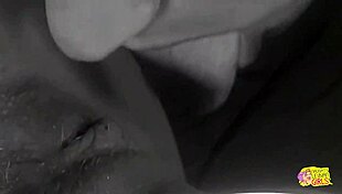 brunette bikini lesbians lick outdoors with toy